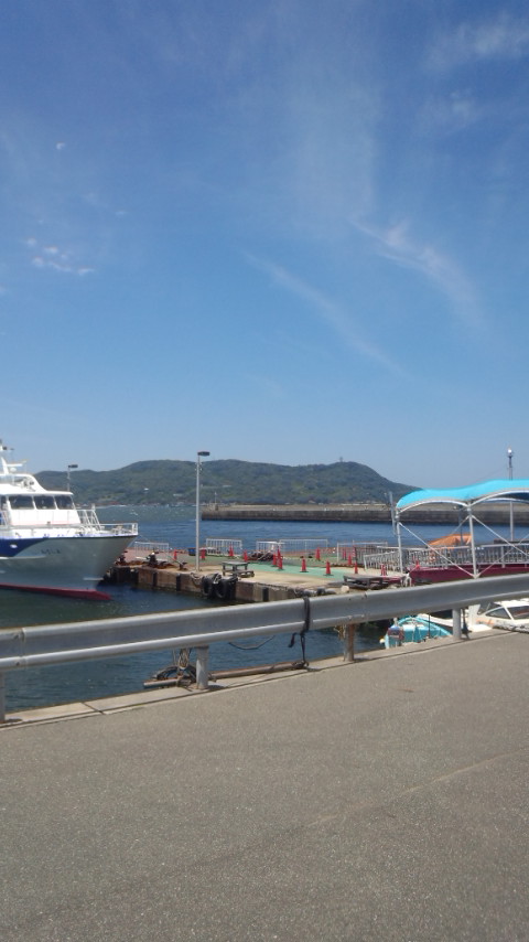 能古渡船場 フェリー発着