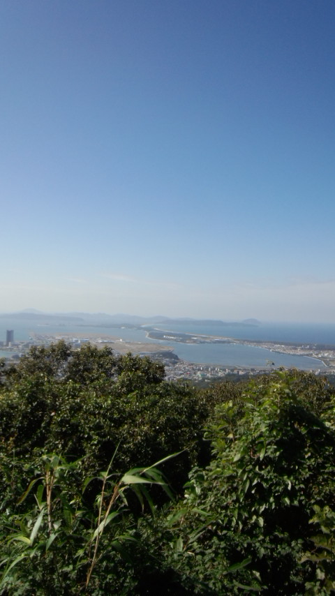 立花山城 石垣跡